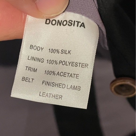 Barney's New York  - Trovata 100% Silk Shirt Dress. - Picture 5 of 6